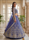 Jehan Lehenga - blauw