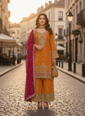 Ruba Salwaar - oranje