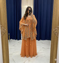 Reeba Salwaar - Zalm oranje