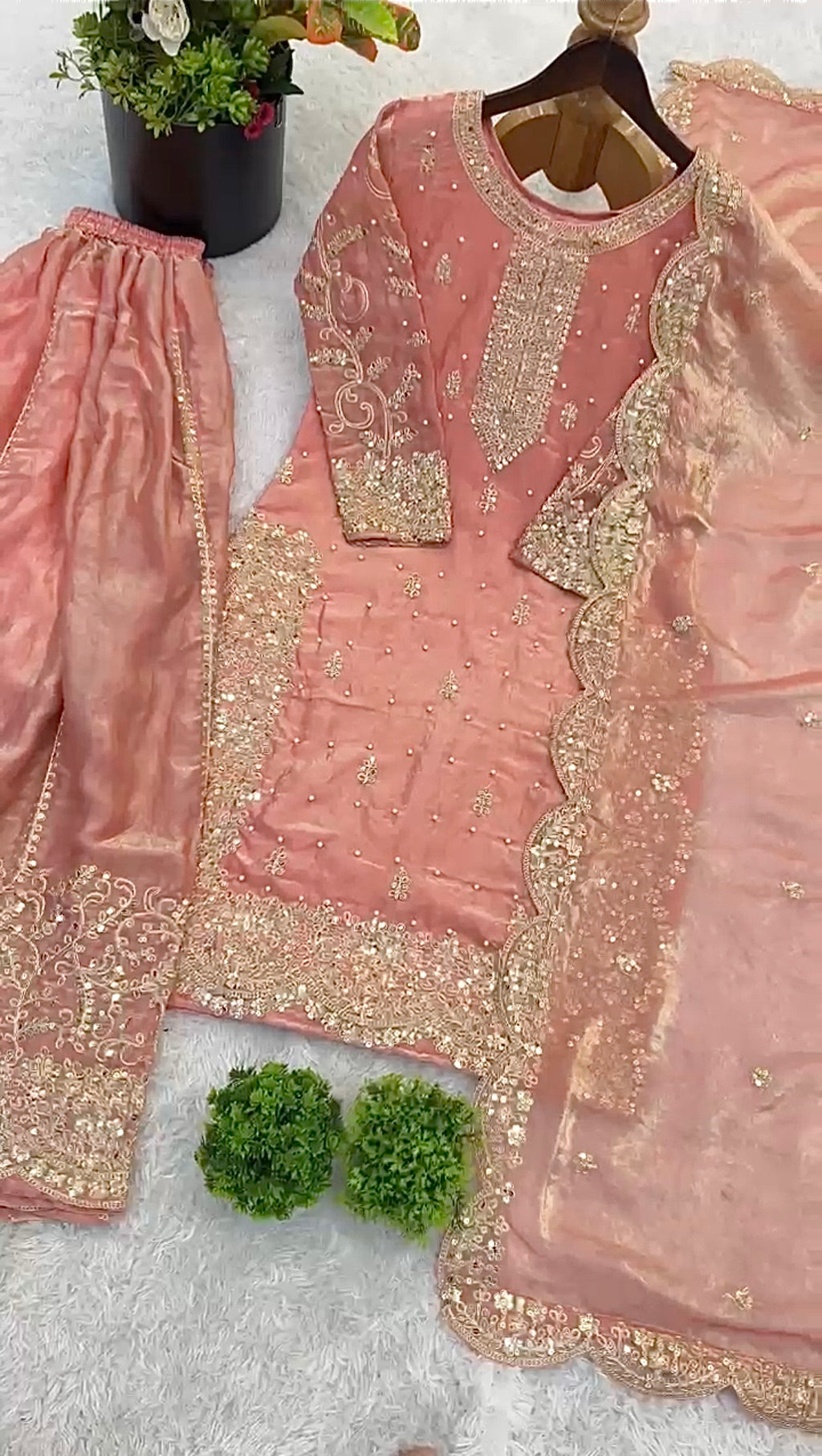 Muskaan Sharara - Zalm roze